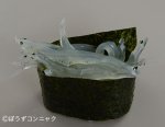 シラウオの軍艦巻き