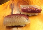 晩秋、ギンカガミの握り