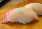 コロダイの若魚のにぎり