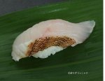 ウッカリカサゴの焼霜造り握り