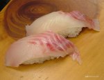壺鯛の握り