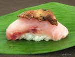 クロムツの握り肝のせ