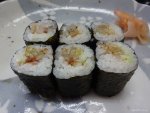 イボダイとみょうがの細巻き