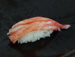 ベニズワイガニの握り