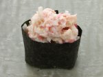 ベニズワイのサラダ軍艦巻き