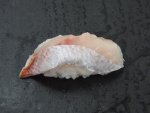 キダイの酢じめ握り