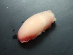 ヒレジロマンザイウオの握り