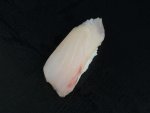 アオチビキの握り