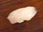クロヒラアジの握り