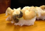 カラフトエゾボラの握り