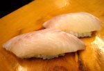 鷹羽鯛の握り