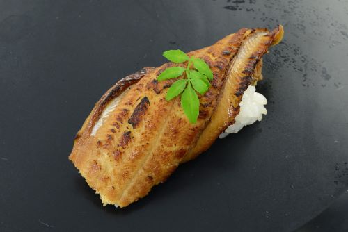 焼き穴子握り