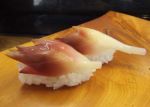 『市場寿司たか』特製の酢漬け茗荷の握り